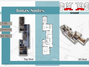 2 Bedroom (92 sqm) for Sale in Jonas Suite Pool View