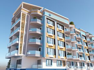 Apartment 62 meters in Balkan Beach Al Ahyaa.