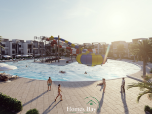 Largest pool resort Hurghada: 1bed with balcony + pool view