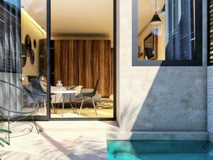 1BR 1BA  Suite garden apartment, The Waves Tulum