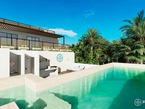 1BR 1BA Apartment luxury with swimming pool. Kantuun Tulum