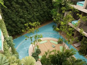 1BR 1BA Garden apartment with swin up, Amazonia 518 Tulum