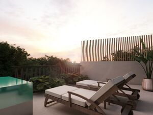 3BR 3BA PH with pool, Amazonia 518 Tulum