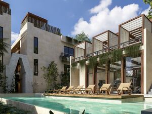 1BR 2BA, Luxury PH With Roof, Paam Cheel, Tulum