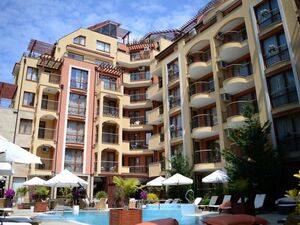 Studio with Pool View | Harmony Suites 2, Sunny Beach