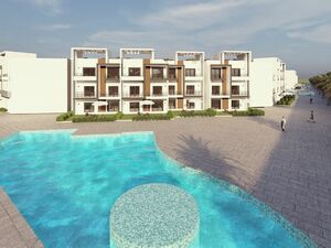 2 bedrooms with private garden 48m2.Magawish.Hurghada.Egypt