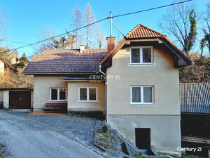 Spacious family house with garage and three outbuildings