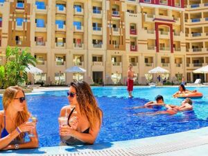 3 Bedroom Apt- Roof top - Florenza Khamsin Resort Hurghada