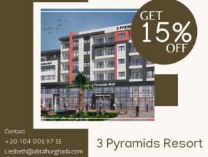 3 Pyramids Resort - unit 610 - 2 bedrooms - 117m2