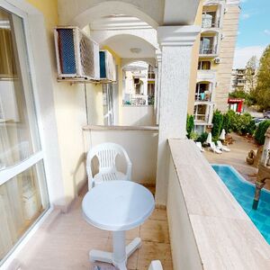 Luxury 2-bedroom apartment with pool view in Sweet Homes 2