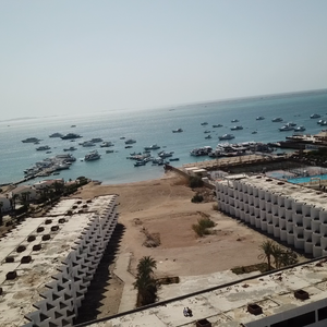  Studio 70 m Sea View Private beach Green Contract, Hurghada