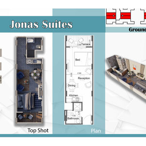 Studio (43 sqm) Swimming pool V Sale JONAS Suites