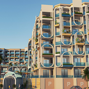  Apartment two bedroom 95Sqm sea view Stone Heights Hurghada