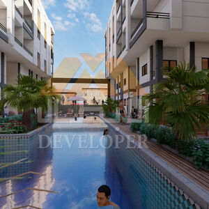 1Bedroom(53 SQM)ForSale in NoorCity Project(Pool,Street)view