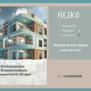 2 bedroom (60 SQM) for sale in besko project, Pool View