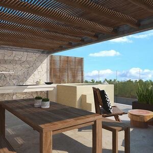 2BR 3BA apartment Nuscaa Puerto Aventuras