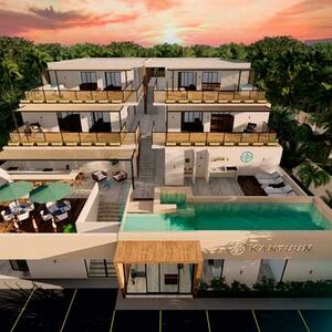 1BR 1BA apartment With pool and jacuzzi, K'antuun Tulum