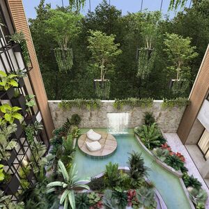 1BR 1BA beautiful apartment, Baxal Tower Tulum