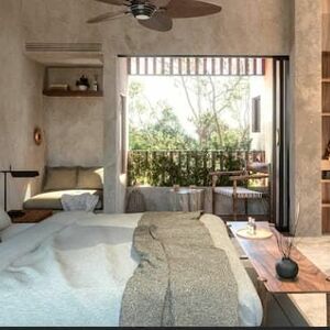 2BR 3BA House with garden and pool, Afra Tulum Townhouse, Tu