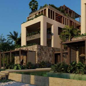 3BR 4BA Apartment swimm up, Bahia Tulum