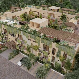 1BR 1BA Ground floor Apartment, Naj Ha by  Elemental, Tulum