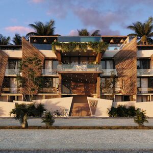 1BR 1BA Apartment with private jacuzzy, Sky Tulum Condos