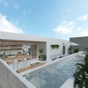 2BR 2BA, Apartment with Terrace, Kay, Tulum