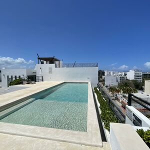 1BR 1BA, Studio with Roof, Torre Diez, Playa del Carmen