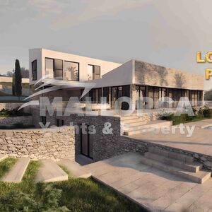 Licenced Luxury villa Project Near beach SE Mallorca Reduced