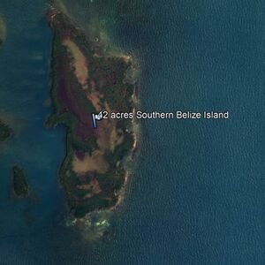 42 acres Southern Belize Island for Sale