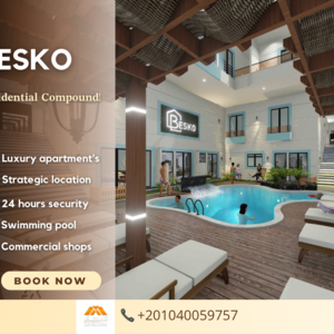 Luxury 2 bedroom Apartment 60m2 with poolview, in Besko Comp