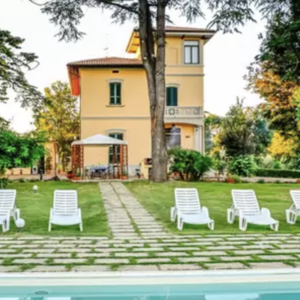 Art-Nouveau Villa For Sale in Tuscany, Italy 