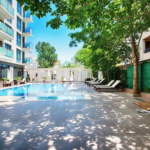 115 sq. m. Apartment 2 bedrooms in Sun Gate, Sunny Beach