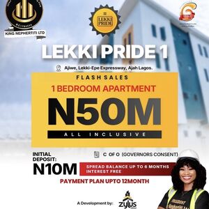 1 BEDROOM KNL CASHFLOW PROPERTY FOR SALE IN LEKKI EPE LAGOS