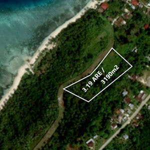 Mentawai (Sipora), Prime 3190m2 Freehold Beachfront Property