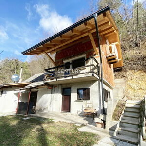 Small , weekend house sourrounded with nature