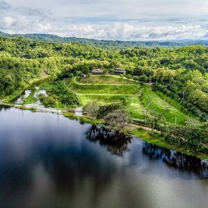 The Best Feng Shui House For Sale, surrounded by reservoir a