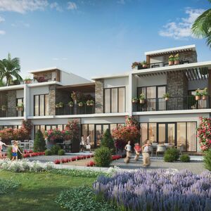 Townhouses Community in Dubai with Lagoons