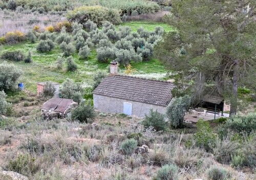 house from mountain