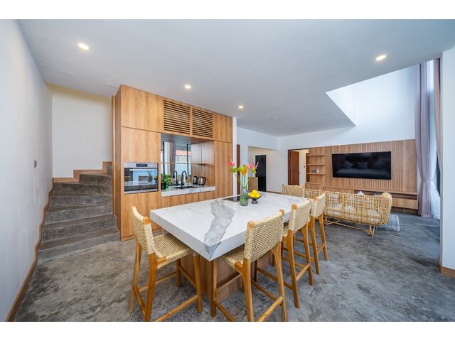 Dining and Kitchen Area