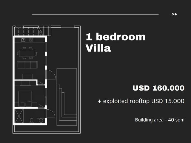 1 BR Villa