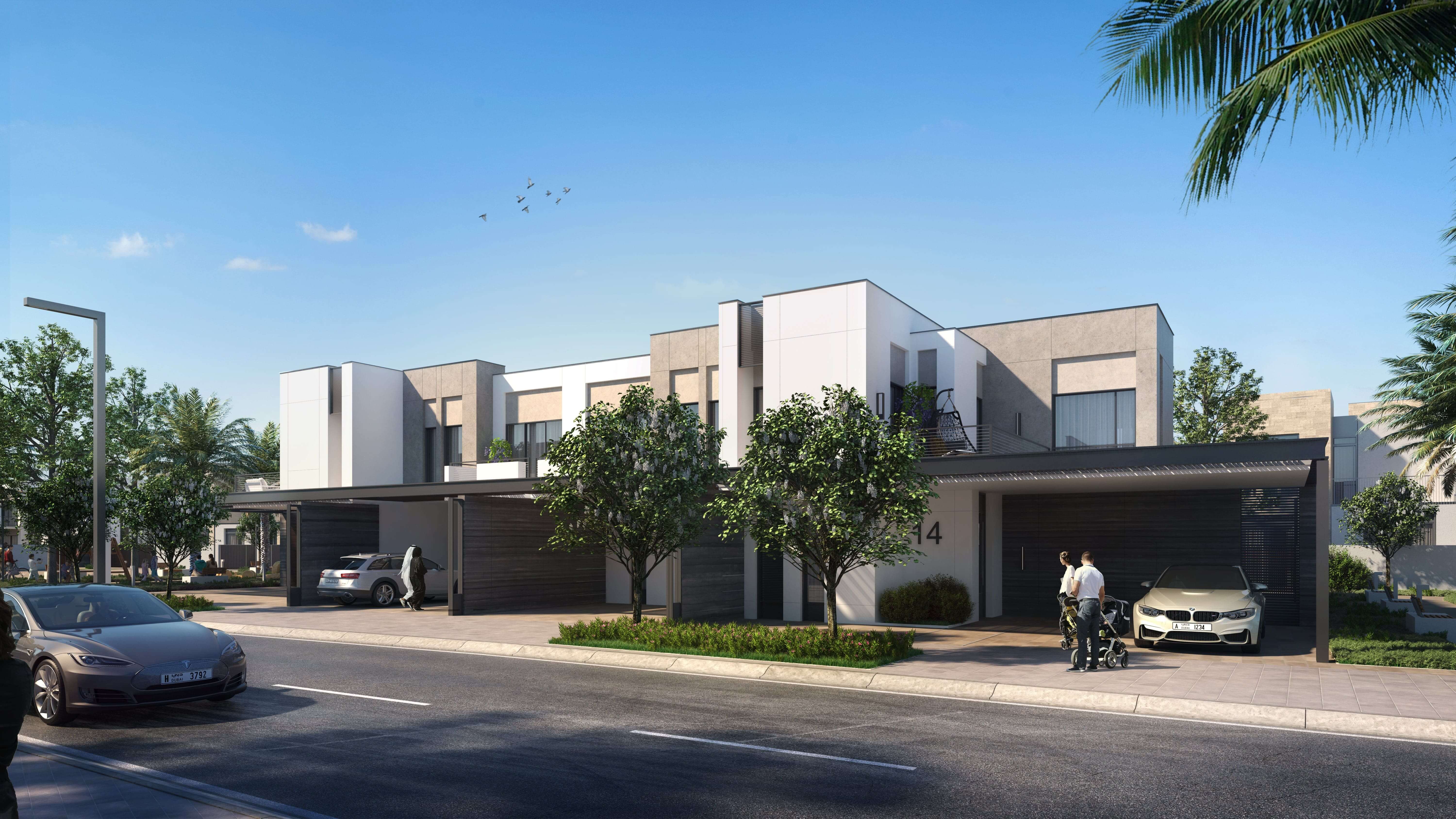 Luxurious 3-4 Bedrooms Townhouses Complex / Villas in Dubai. (United ...